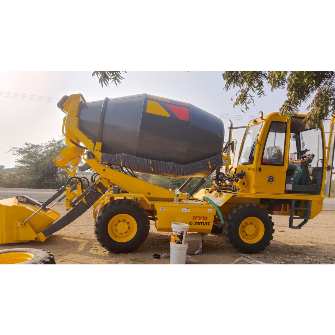 Self Loading Concrete Mixer
