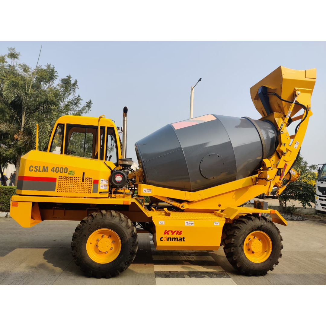 Self Loading Concrete Mixer